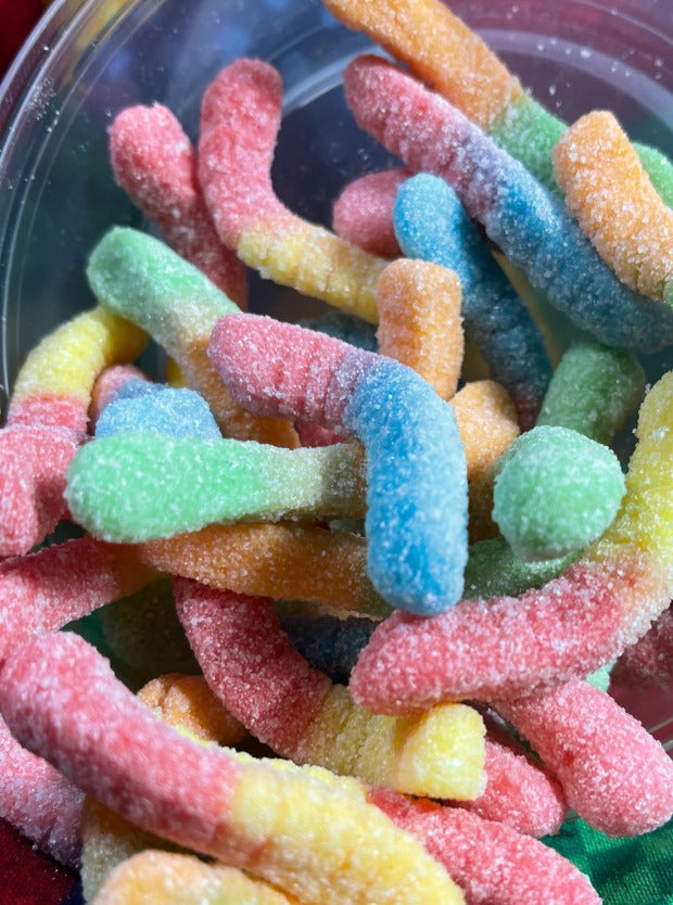 Sour Gummy Worms  Sandy's Candy Land